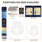 Hogwarts Crest - Paint By Numbers Kit