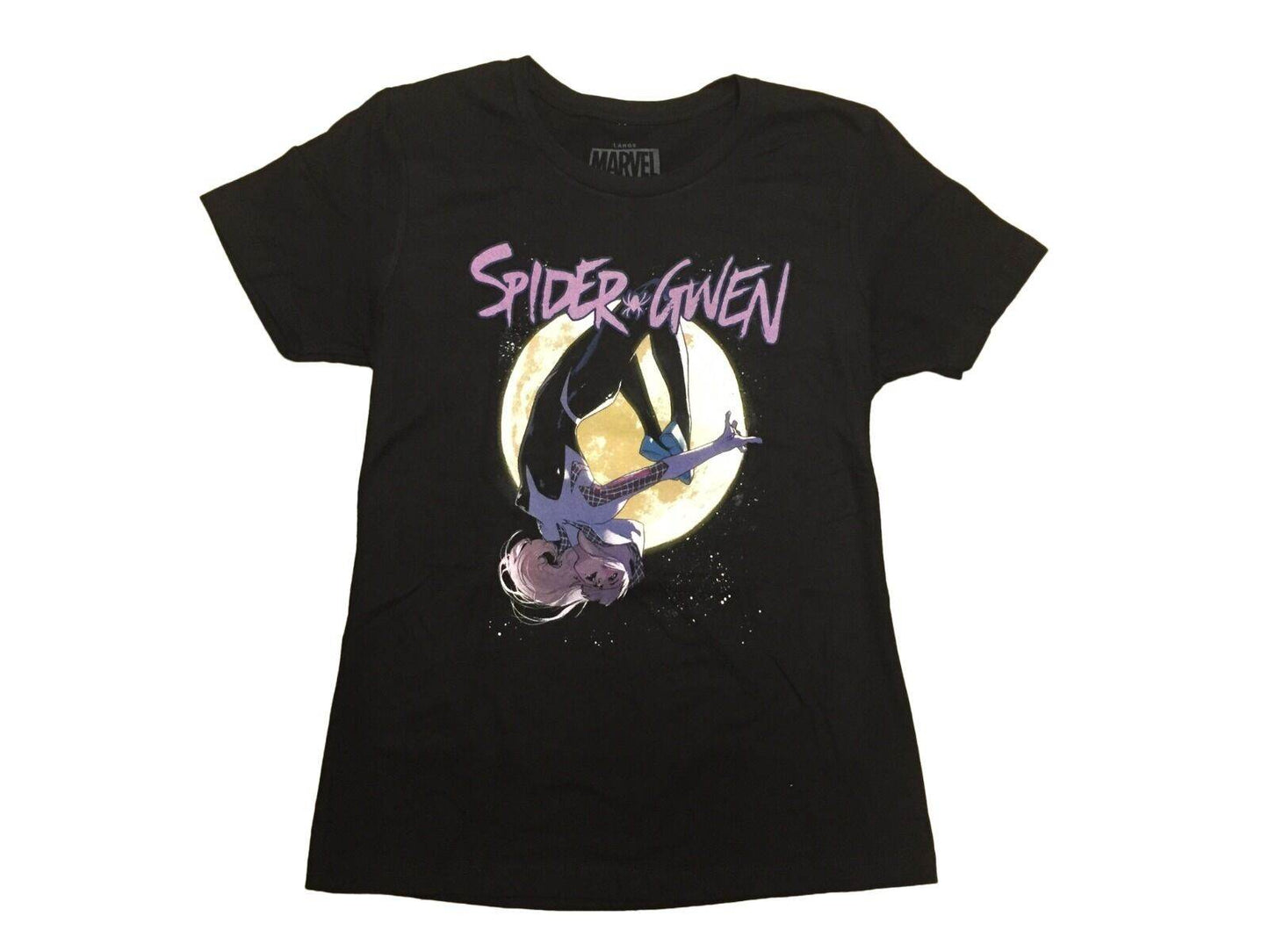 Spider Gwen Moon Spider-Man Marvel Comics Junior T-Shirt - L