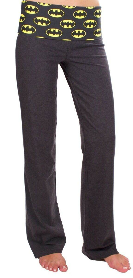 Batman Symbol DC Comics Lounge Yoga Pants - S
