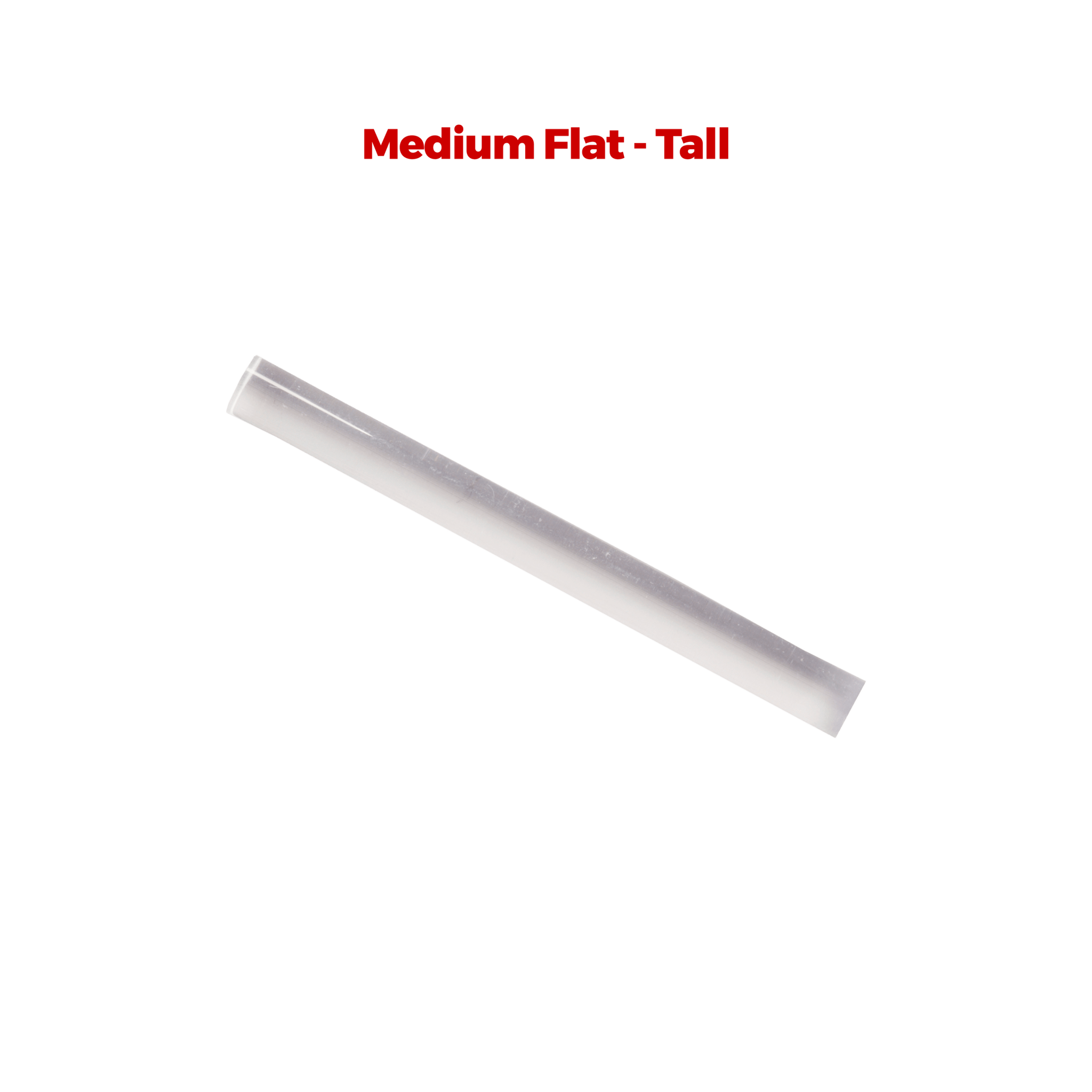 10mm (3/8") Medium Flat Acryllic
