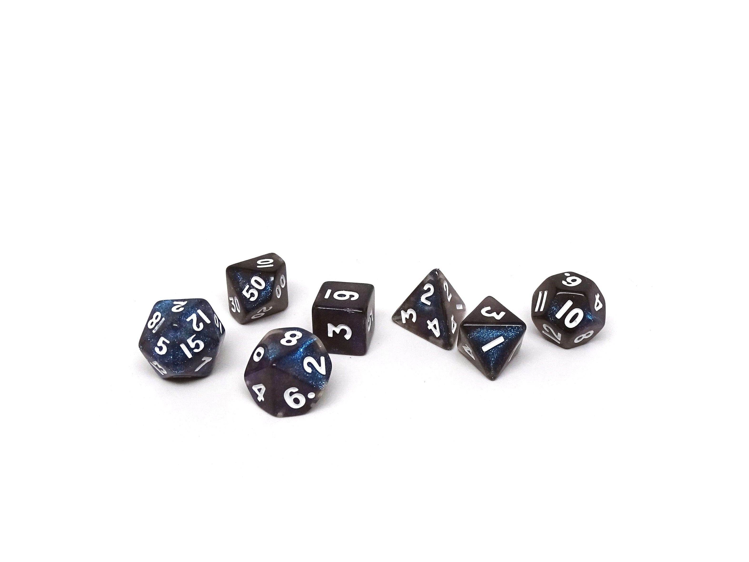 10mm Blue Dust Mini Dice Set - 