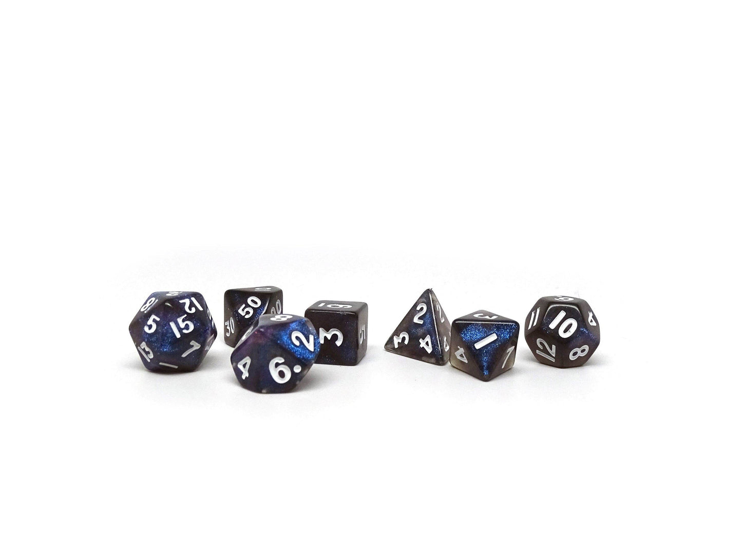 10mm Blue Dust Mini Dice Set - 