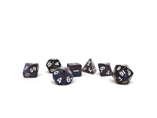 10mm Blue Dust Mini Dice Set - 