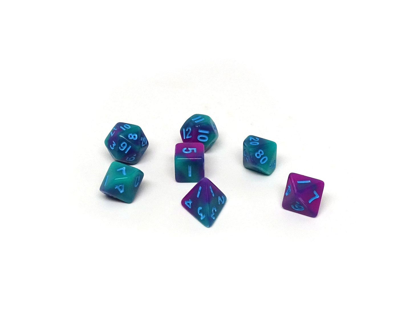 10mm Poison Cloud Mini Dice Set