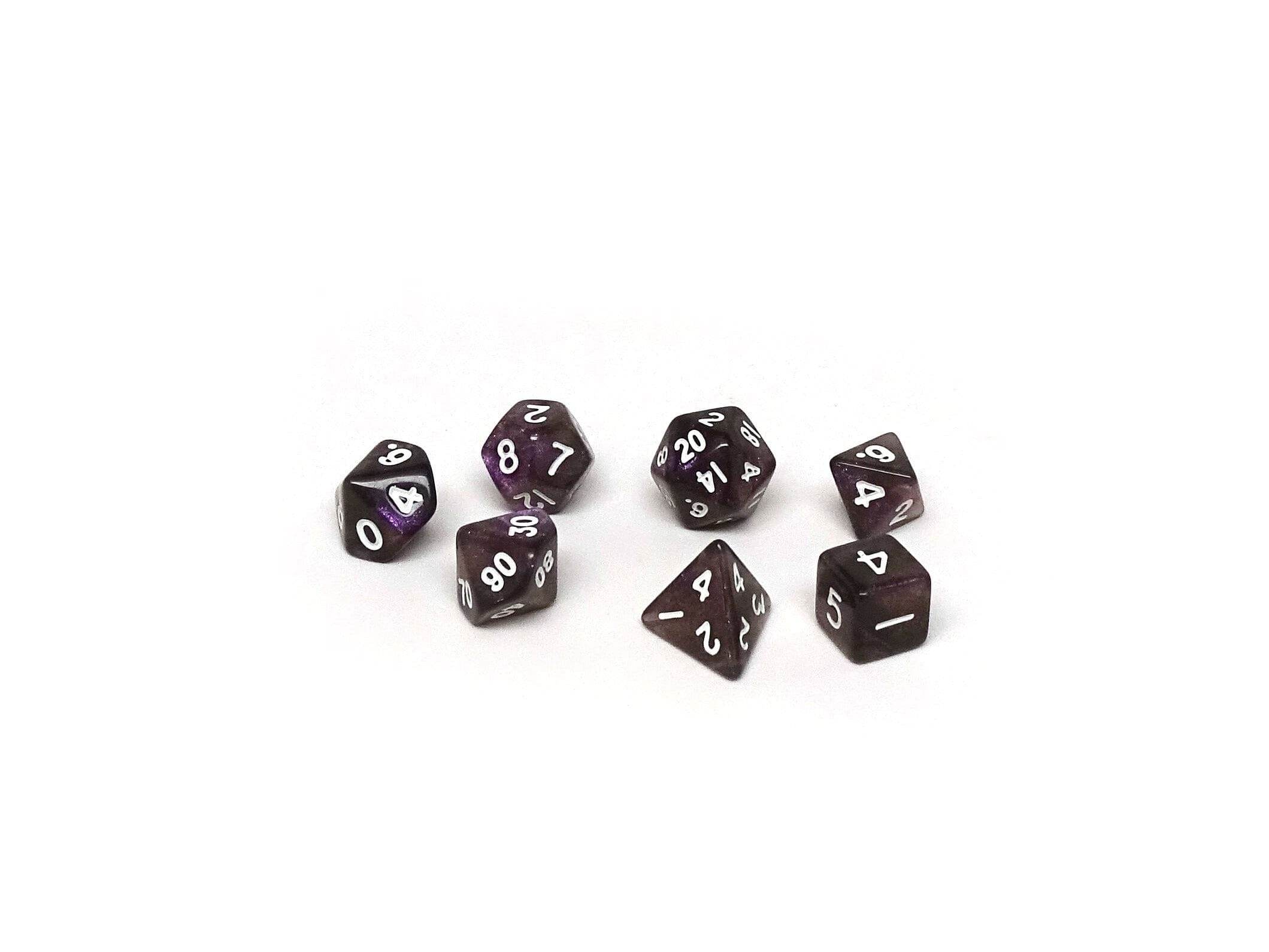10mm Red Wine Mini Dice Set - 