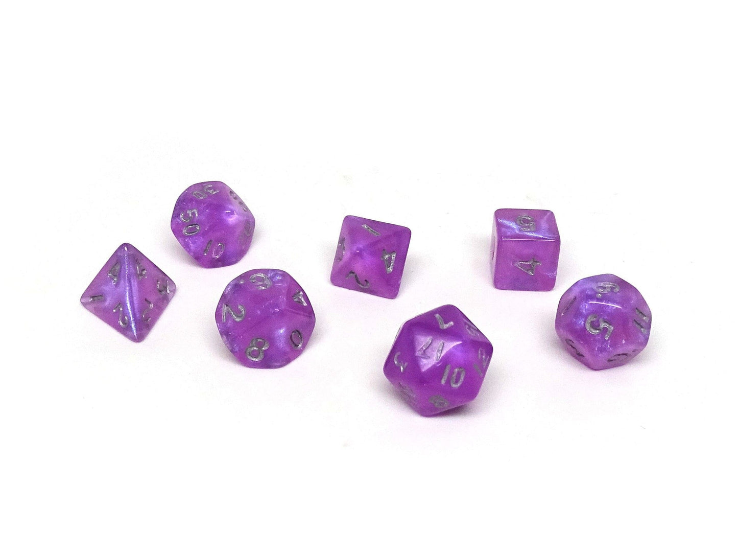 10mm Violet Dust Mini Dice Set