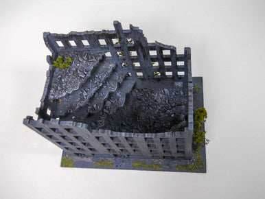 Ruined City Building (Wood) - 15MMDF262 - 