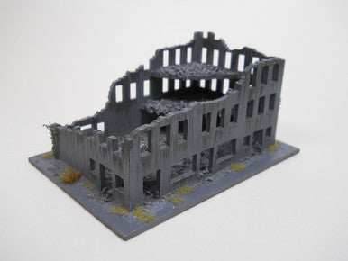 Ruined City Building (Wood) - 15MMDF261 - 