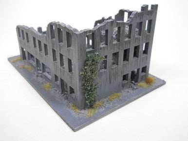 Ruined City Building (Wood) - 15MMDF261 - 