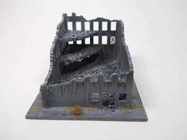 Ruined City Building (Wood) - 15MMDF261 - 