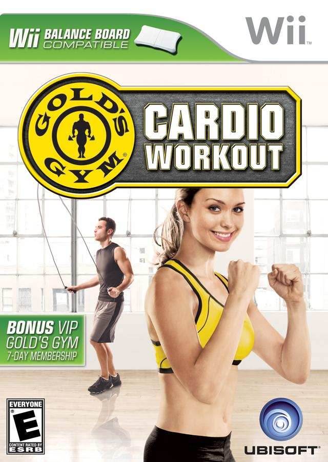 Gold's Gym: Cardio Workout (Wii) - Game Manual Only