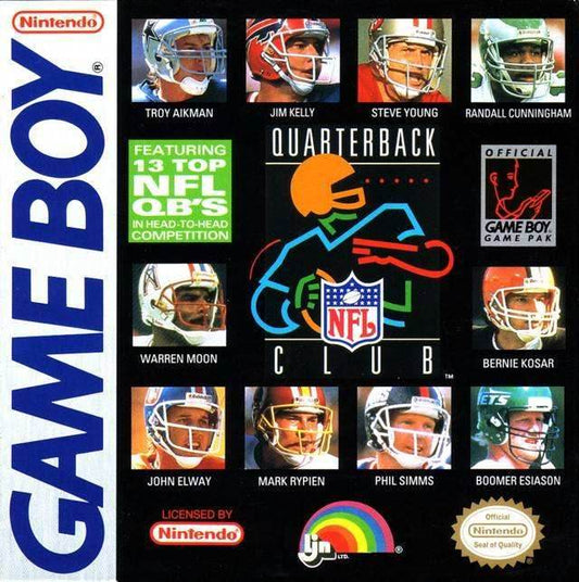NFL Quarterback Club (Gameboy) - Game Manual Only