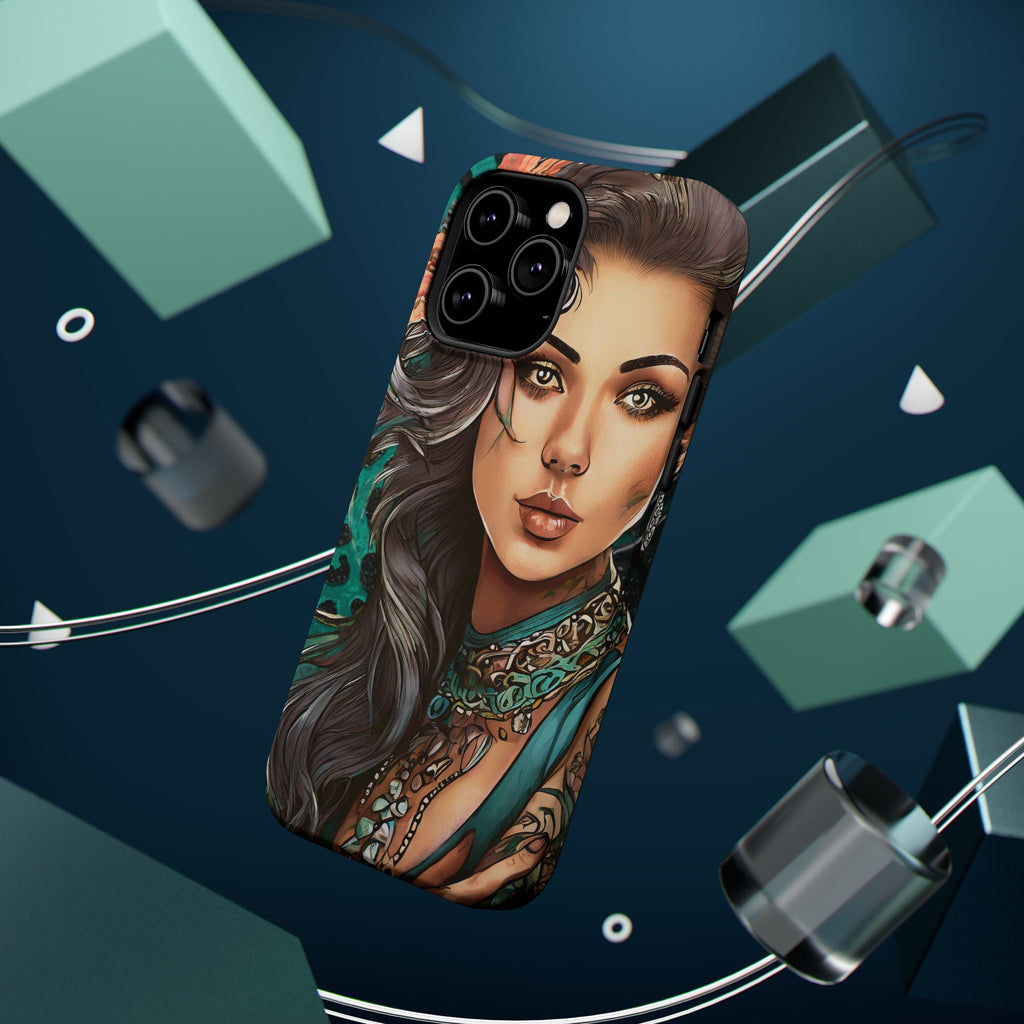 Vibrant Beauty Magnetic Tough Phone Case