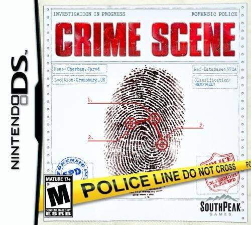 Crime Scene (Nintendo DS) - Game Manual Only