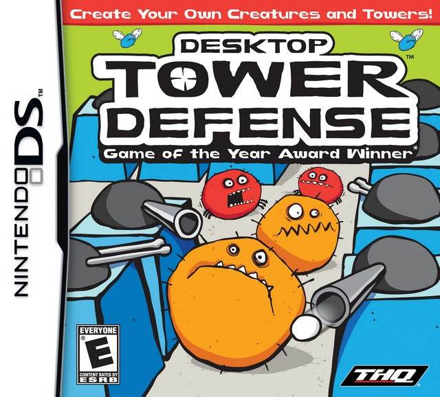 Desktop Tower Defense (Nintendo DS) - Game Manual Only