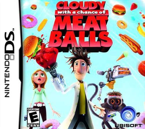Cloudy with a Chance of Meatballs (Nintendo DS) - Game Manual Only