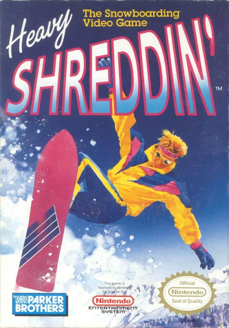 Heavy Shreddin (Nintendo NES) - Game Manual Only