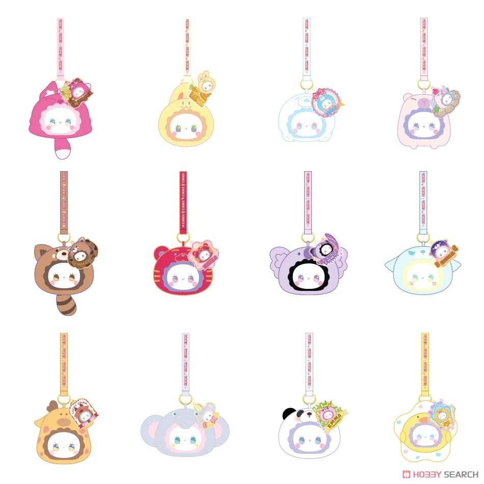 LUCKY EMMA Rua Rua Zoo Scented Plushes Keychain Series (1 Blind Box) - 