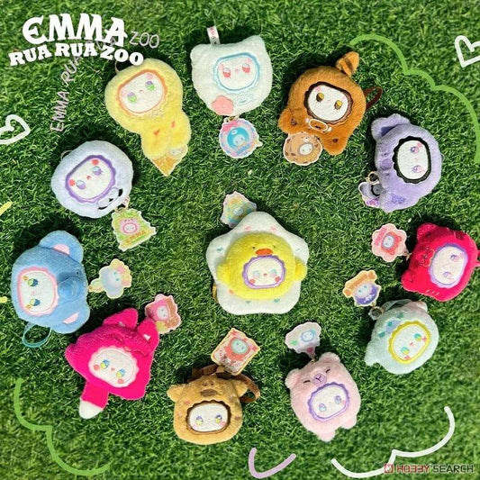 LUCKY EMMA Rua Rua Zoo Scented Plushes Keychain Series (1 Blind Box) - 