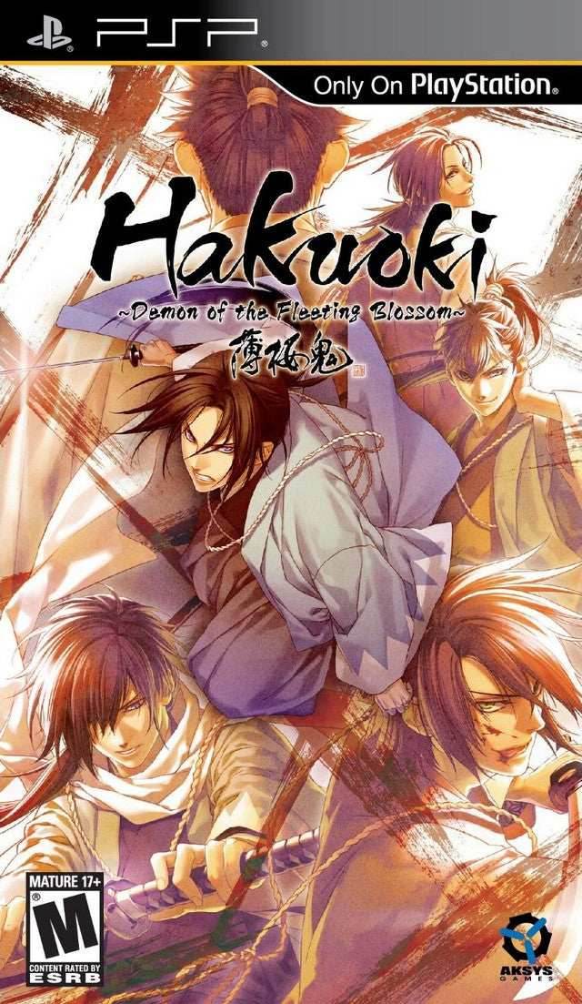 Hakuoki: Demon Of The Fleeting Blossom Ltd Ed (PSP) - Game Manual Only