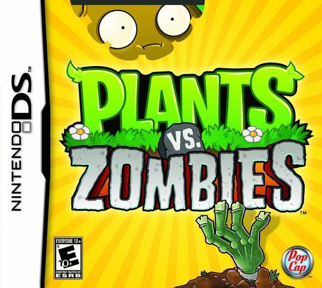Plants vs. Zombies (Nintendo DS) - Game Manual Only