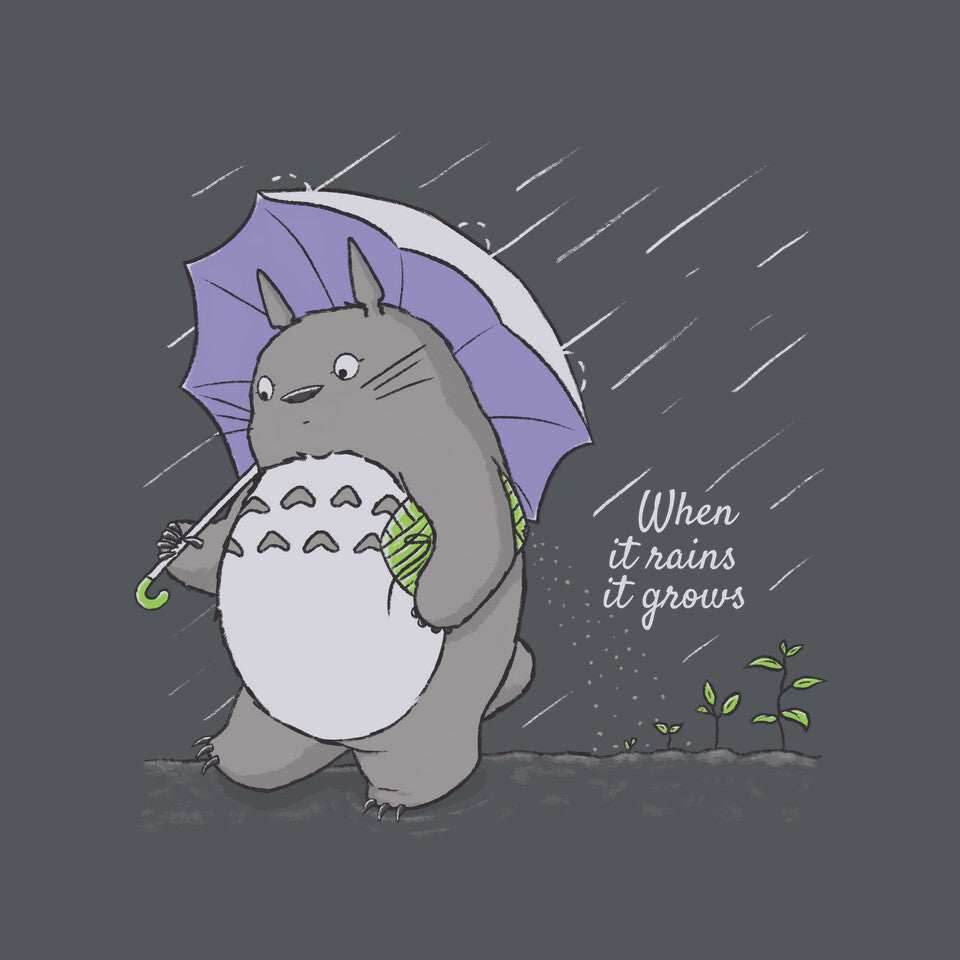 When It Rains - None / Navy / 13x13