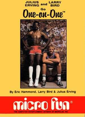 Julius Erving and Larry Bird Go One-on-One (Colecovision) - Game Manual Only