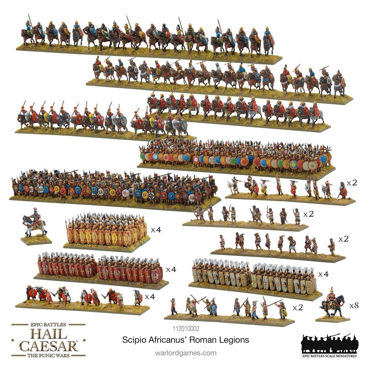 Hail Caesar Epic Battles: Punic Wars - Scipio Africanus' Roman Legions - 