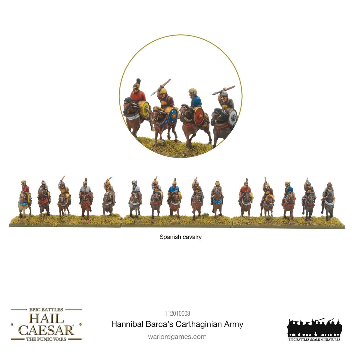 Hail Caesar Epic Battles: Punic Wars - Hannibal Barca's Carthaginian Army - 
