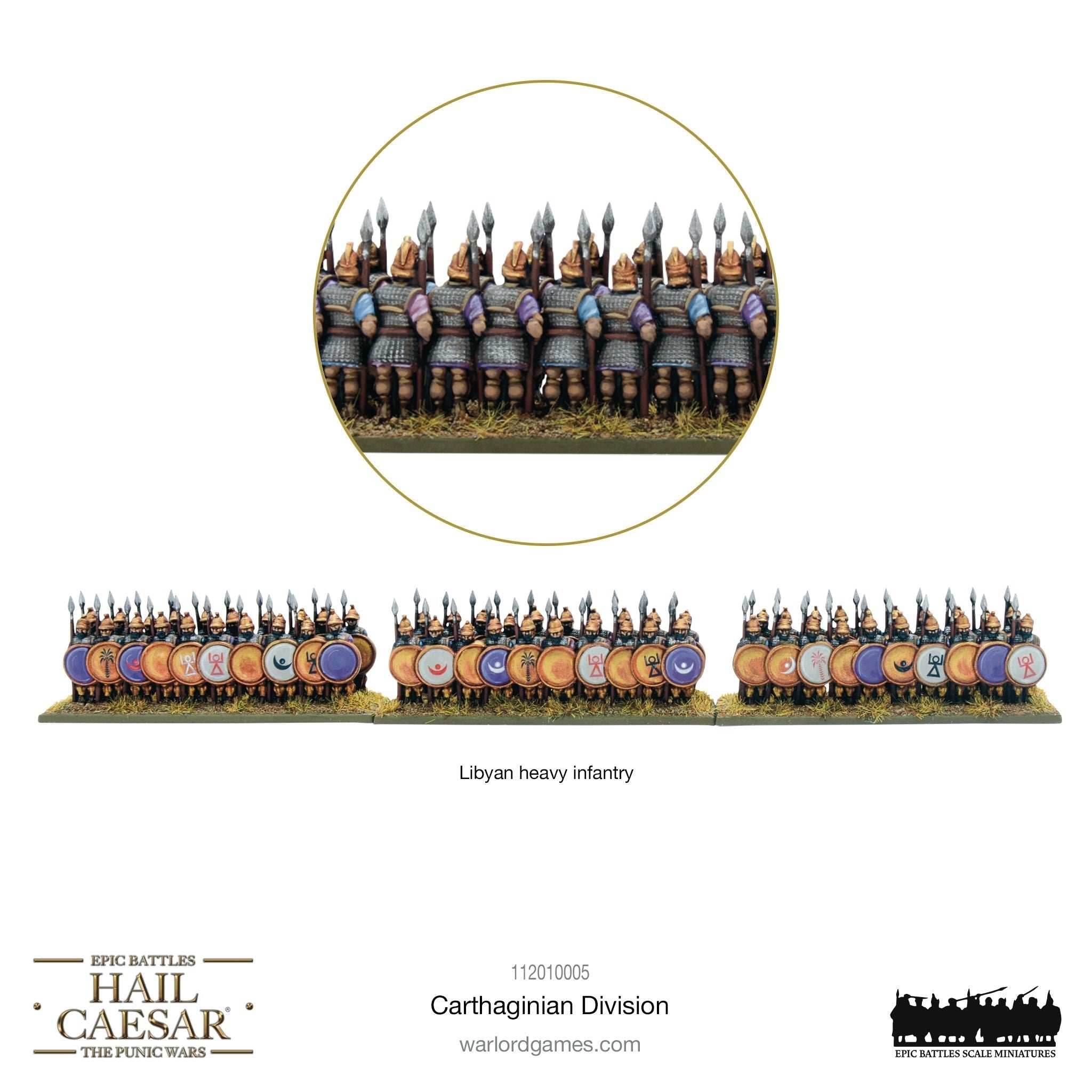 Hail Caesar Epic Battles: Punic Wars - Carthaginian Division - 
