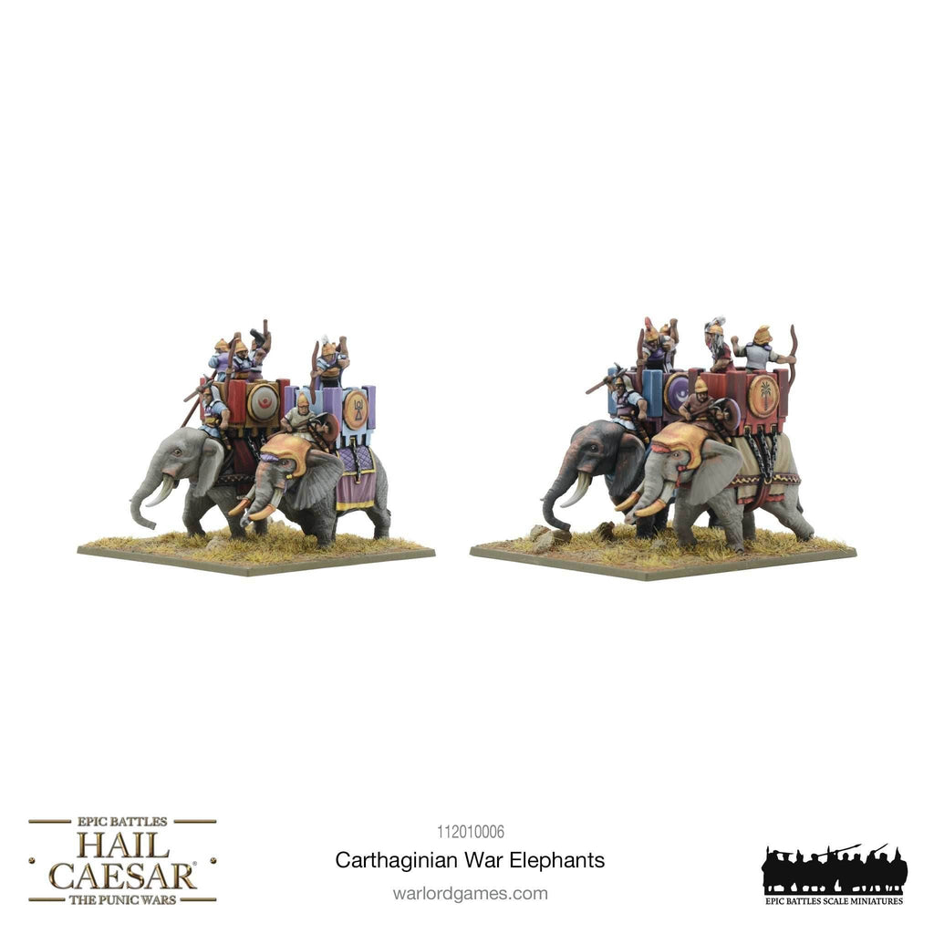 Hail Caesar Epic Battles: Punic Wars - Carthaginian War Elephants - 