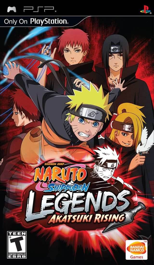 Naruto Shippuden Legends: Akatsuki Rising (PSP) - Game Manual Only