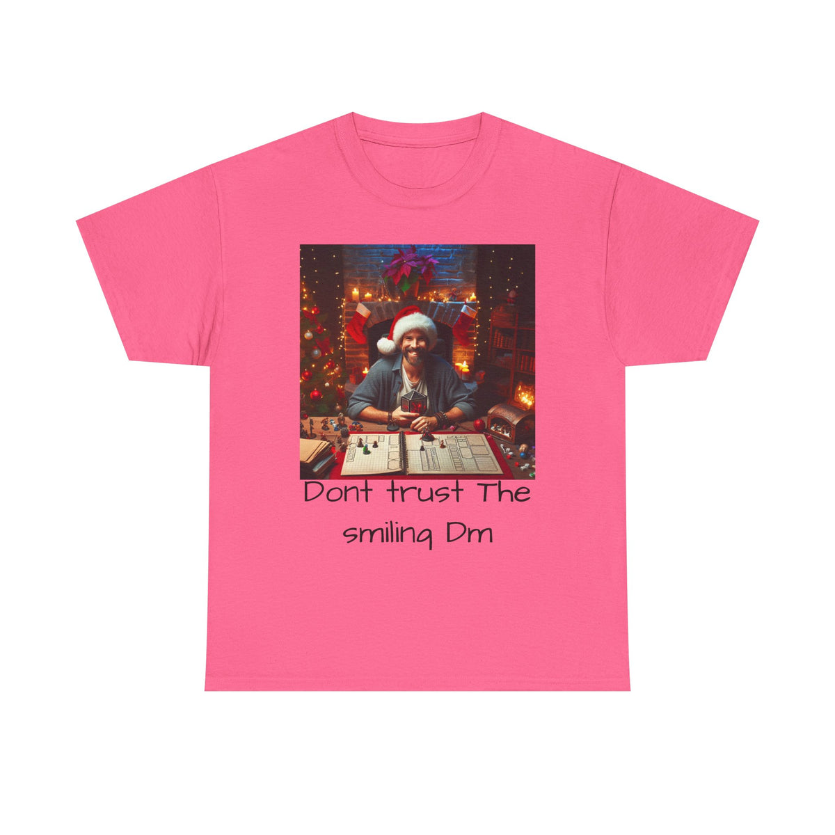 Don't Trust the smiling DM Unisex Heavy Cotton Tee