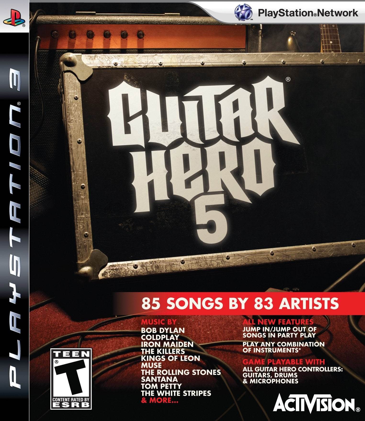 Guitar Hero 5 (Playstation 3) - Game Manual Only