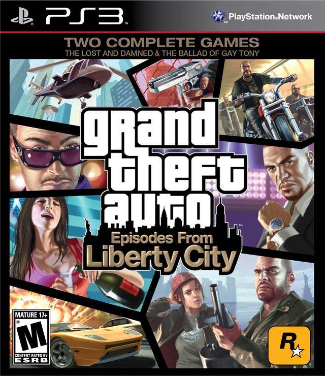 Grand Theft Auto: Episodes from Liberty City (Playstation 3) - Game Manual Only