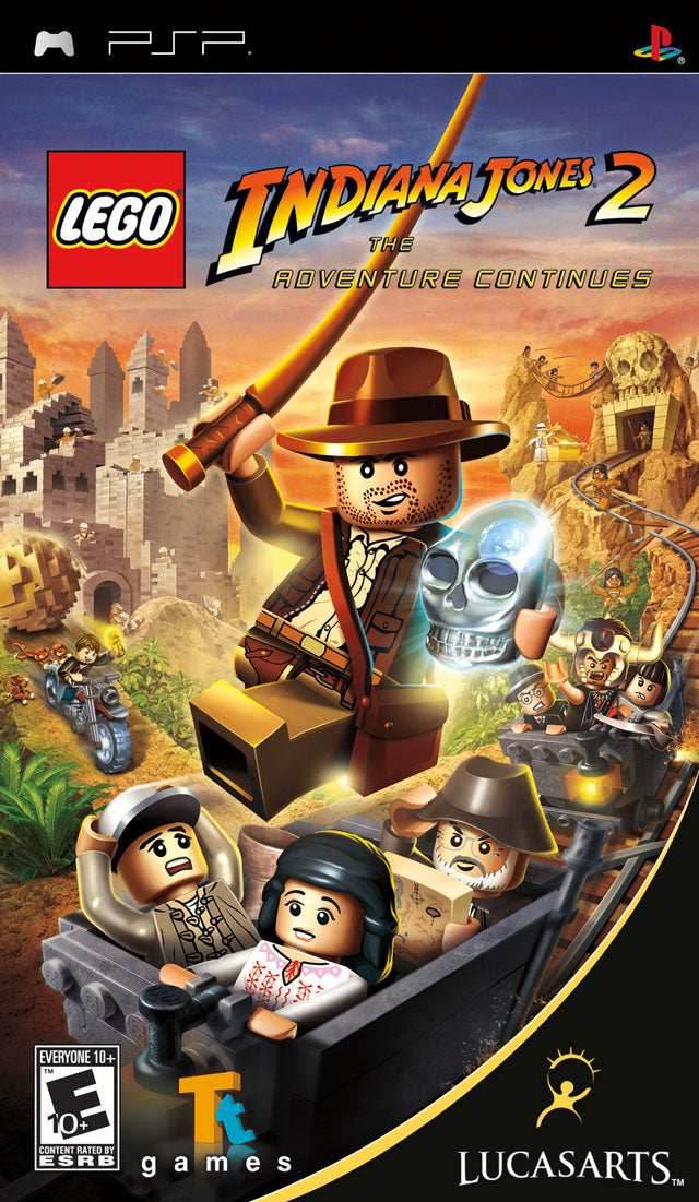 LEGO Indiana Jones 2: The Adventure Continues (PSP) - Game Manual Only