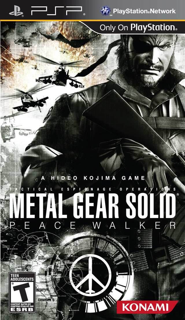 Metal Gear Solid: Peace Walker (PSP) - Game Manual Only