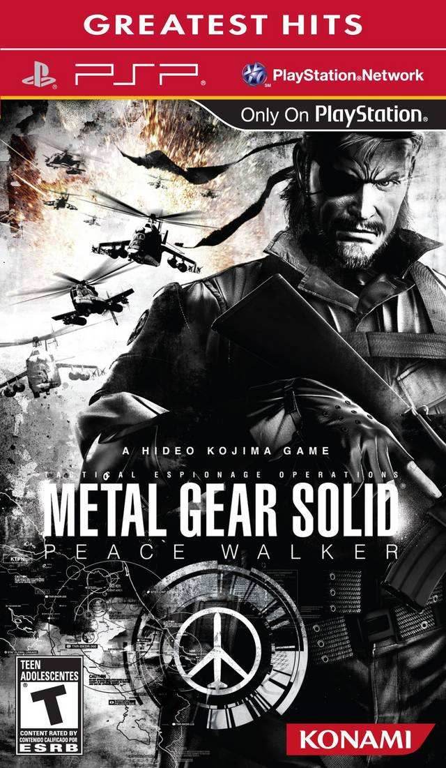 Metal Gear Solid: Peace Walker (Greatest Hits) (PSP) - Game Manual Only