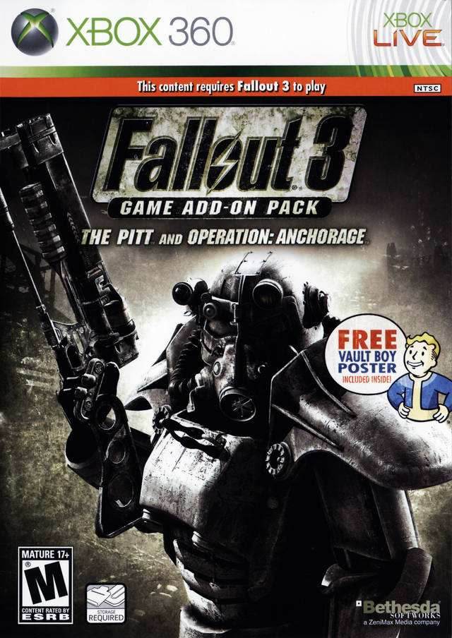 Fallout 3: Game Add-On Pack - The Pitt And Operation: Anchorage (Xbox 360) - Game Manual Only