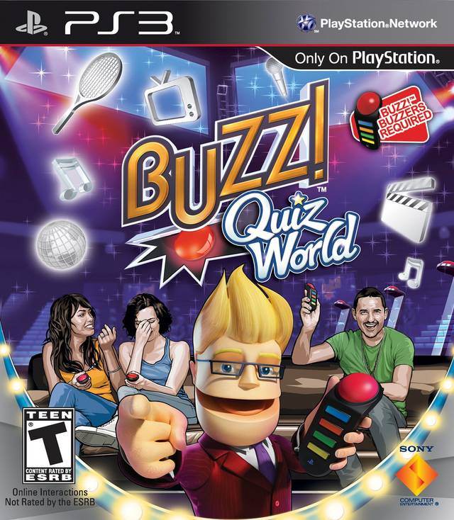 Buzz! Quiz World (Playstation 3) - Game Manual Only