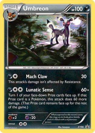 Umbreon XY96/211 - XY Promos Holofoil