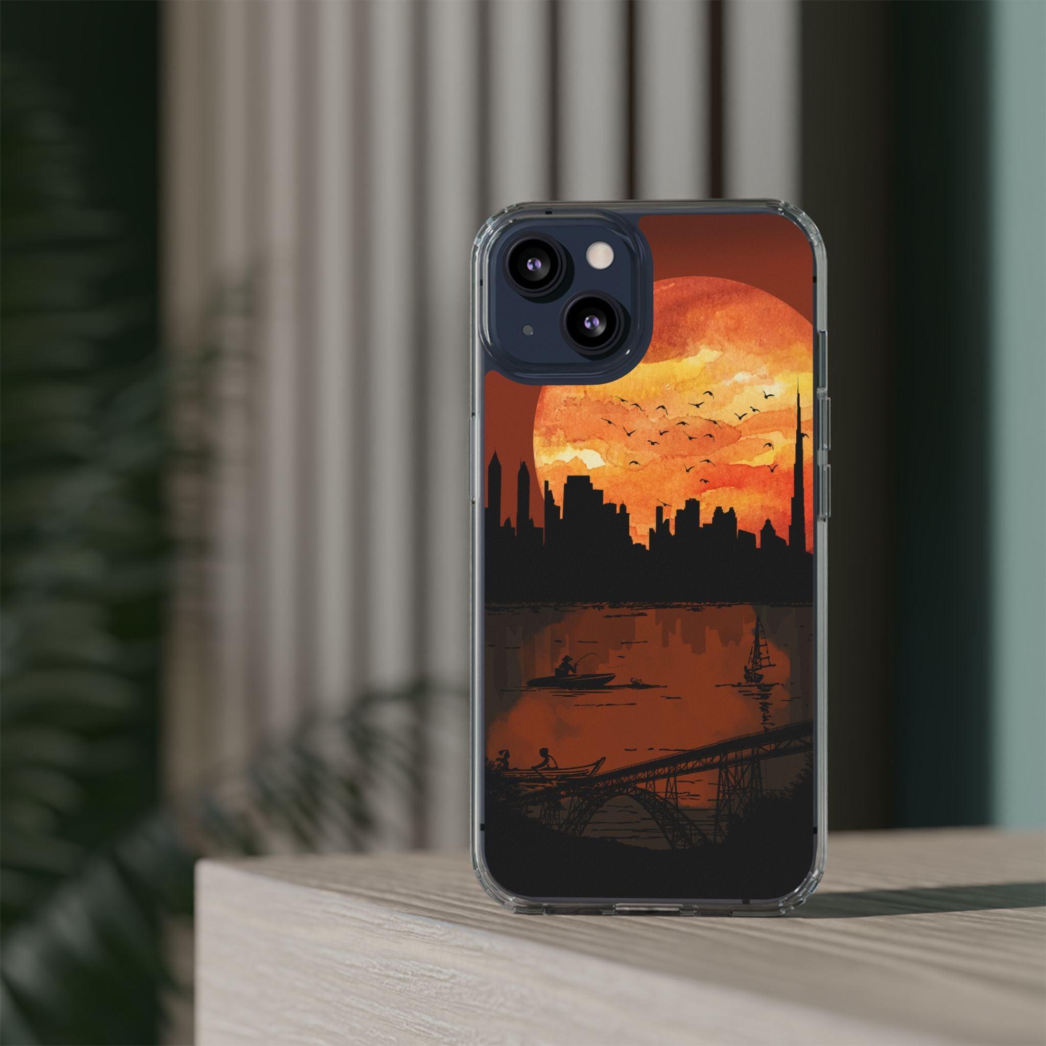 Fading Fire: The Mystery of the Dark Sunset Clear Cases