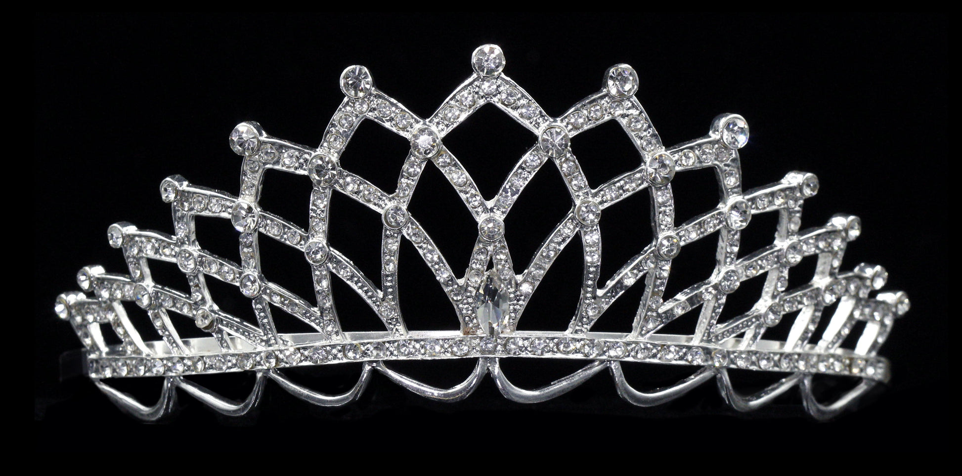 #11519 - Pave Crystal Tiara