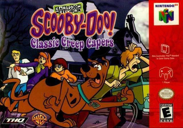 Scooby Doo Classic Creep Capers (Nintendo 64) - Game Manual Only