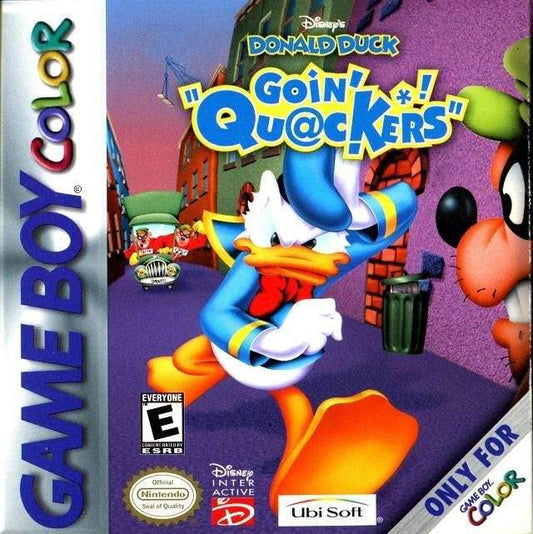 Disney's Donald Duck: Goin' Quackers! (Gameboy Color) - Game Manual Only
