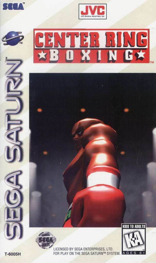 Center Ring Boxing (Sega Saturn) - Game Manual Only