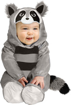 Baby Raccoon Toddler Costume Footed Jumpsuit Onesie