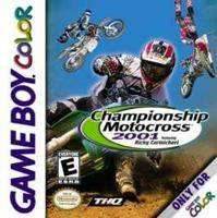 Championship Motocross 2001 (Gameboy Color) - Game Manual Only