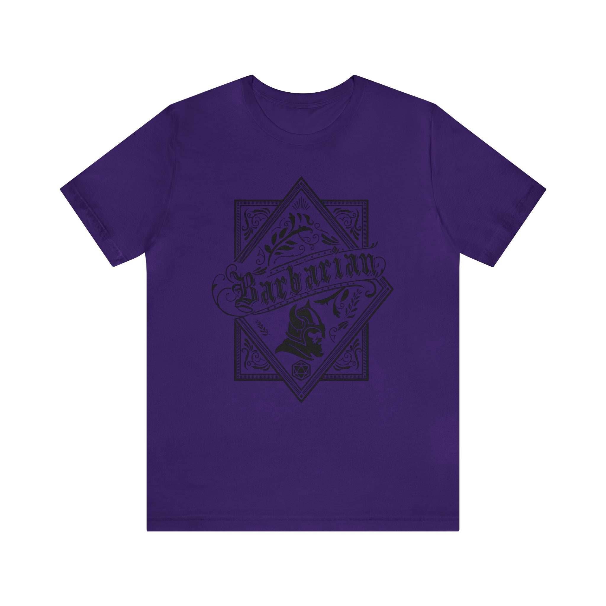 Barbarian Class Shirt - Team Purple / S
