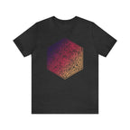 Ombre Ornamental Dice Shirt - Dark Grey Heather / S